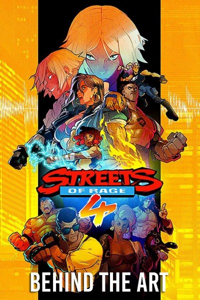 Cubierta de Streets of Rage 4: Behind the Art