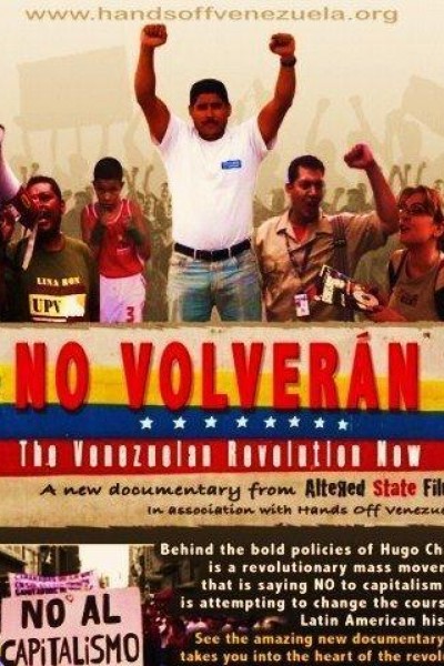 Cubierta de No volverán: The Venezuelan Revolution Now