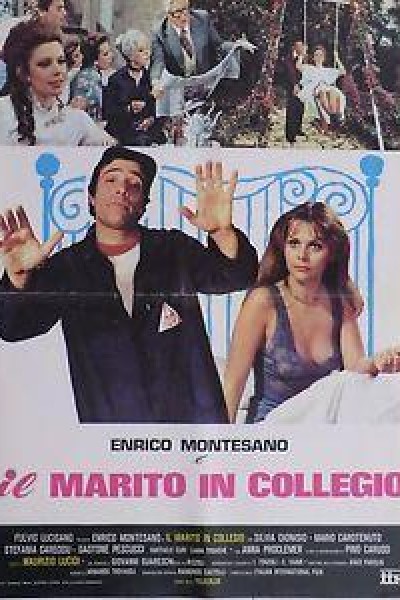 Caratula, cartel, poster o portada de Il marito in collegio