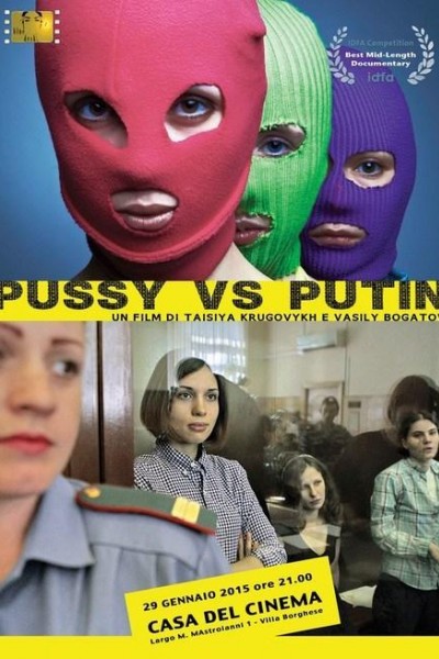 Cubierta de Pussy versus Putin