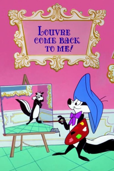 Caratula, cartel, poster o portada de Pepe Le Pew: Un paseo por Louvre