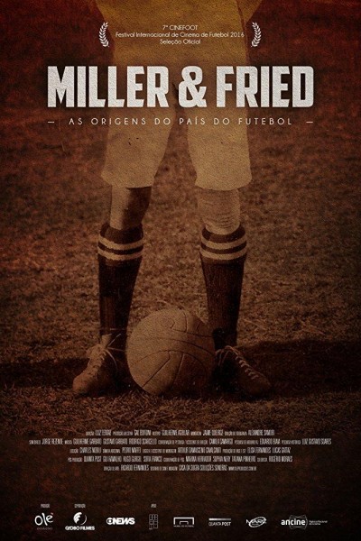 Caratula, cartel, poster o portada de Miller & Fried - As Origens Do País Do Futebol