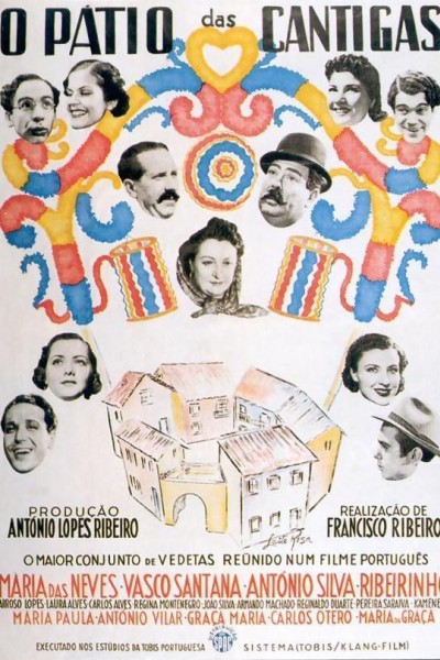 Caratula, cartel, poster o portada de O Pátio das Cantigas