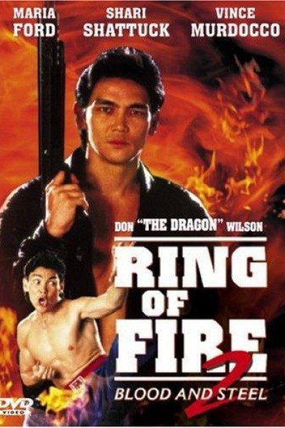 Caratula, cartel, poster o portada de Ring of fire II: Sangre y acero