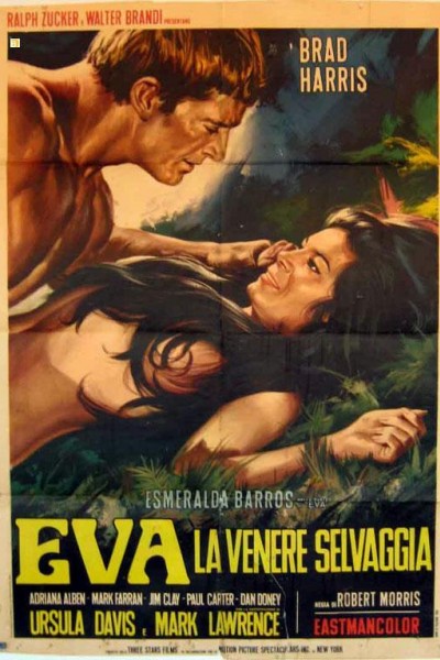Caratula, cartel, poster o portada de Eva, la bella salvaje