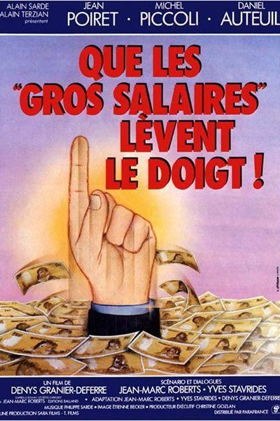 Caratula, cartel, poster o portada de Que los grandes salarios... levanten el dedo