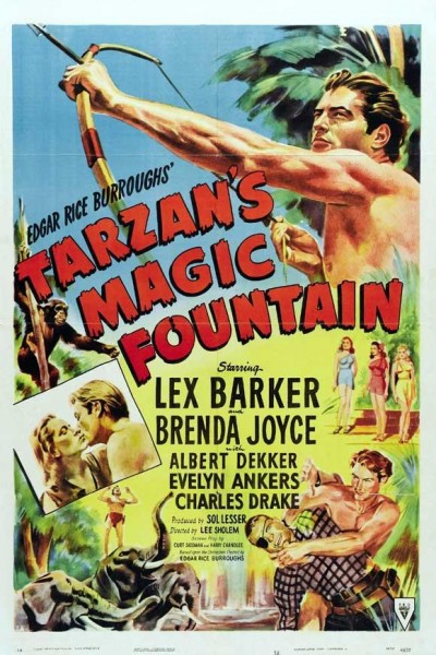 Caratula, cartel, poster o portada de Tarzán y la fuente mágica