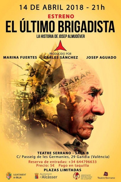 Cubierta de El último brigadista: La historia de Josep Almudéver