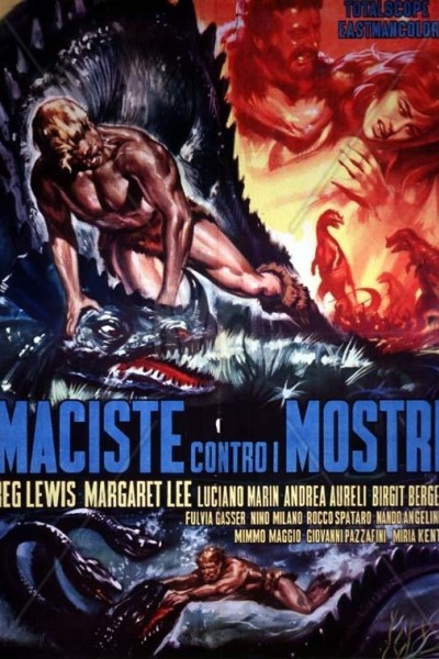 Caratula, cartel, poster o portada de Maciste contra los monstruos