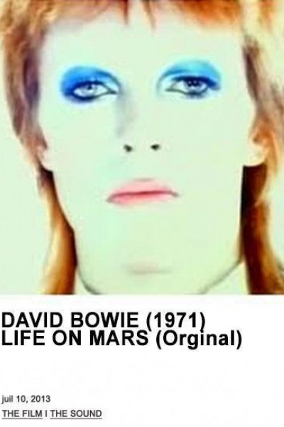 Cubierta de David Bowie: Life on Mars?