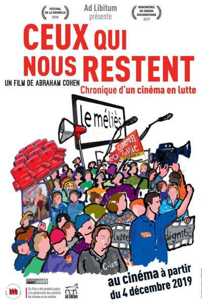 Caratula, cartel, poster o portada de Ceux qui nous restent Chronique d\'un cinéma en lutte