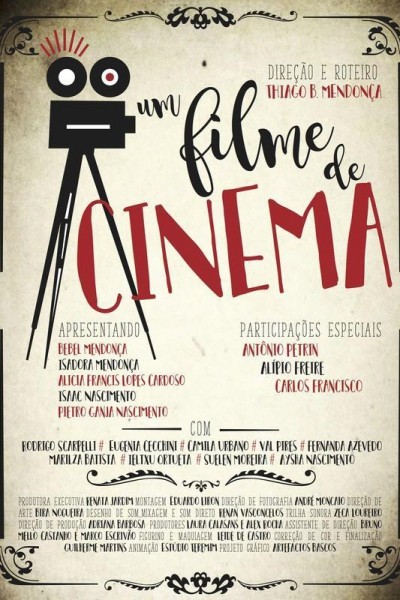 Caratula, cartel, poster o portada de Um Filme de Cinema