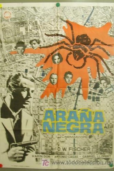 Caratula, cartel, poster o portada de Araña negra