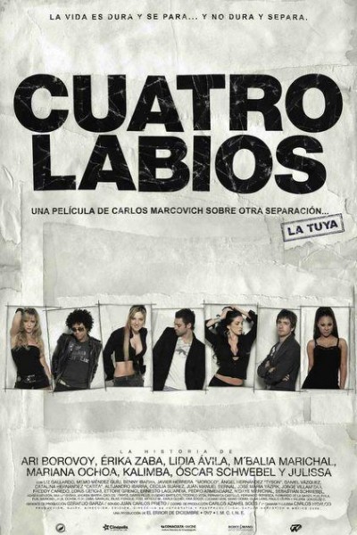 Caratula, cartel, poster o portada de Cuatro labios
