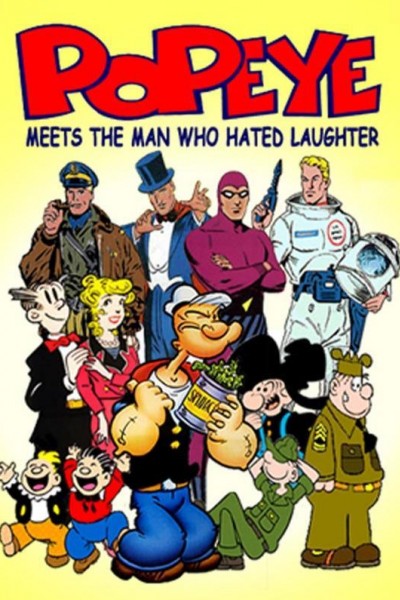 Cubierta de Popeye Meets the Man Who Hated Laughter