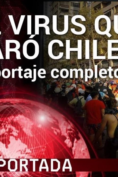 Cubierta de El virus que paró Chile