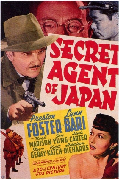 Caratula, cartel, poster o portada de Secret Agent of Japan