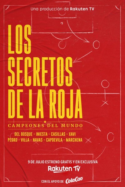 Caratula, cartel, poster o portada de Los secretos de la roja. Campeones del mundo