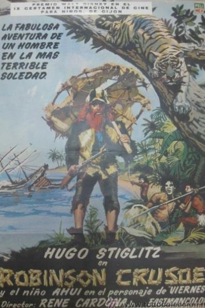 Cubierta de Robinson Crusoe