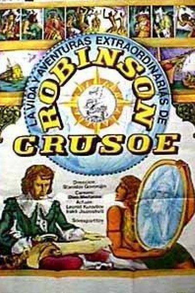 Caratula, cartel, poster o portada de Life and Amazing Aventures of Robinson Crusoe