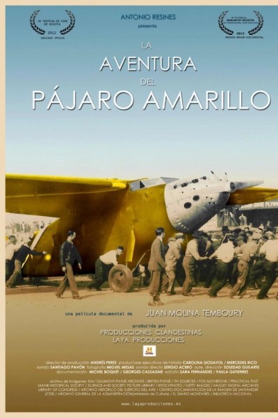 Caratula, cartel, poster o portada de La aventura del pájaro amarillo