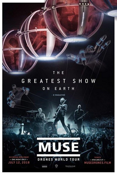 Caratula, cartel, poster o portada de Muse: Drones World Tour