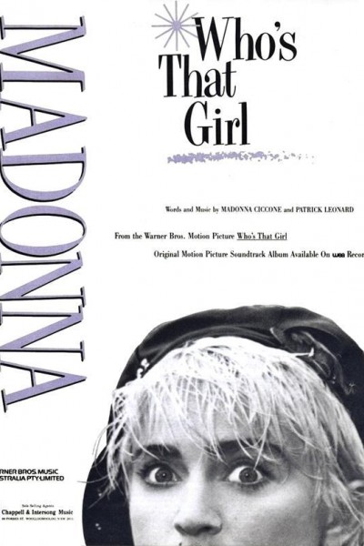 Caratula, cartel, poster o portada de Madonna: Who\'s That Girl (Vídeo musical)