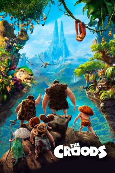 Caratula, cartel, poster o portada de Los Croods. Una aventura prehistórica