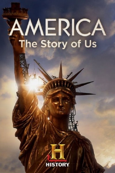 Caratula, cartel, poster o portada de América, la historia de EEUU