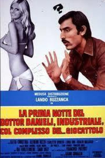 Caratula, cartel, poster o portada de La prima notte del dottor Danieli, industriale, col complesso del giocattolo