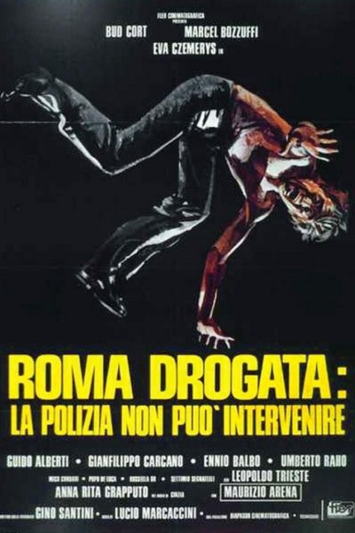 Caratula, cartel, poster o portada de Roma drogata: la polizia non può intervenire