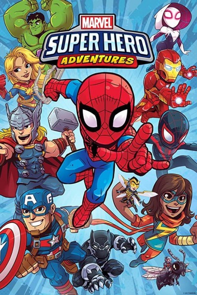 Caratula, cartel, poster o portada de Aventuras de los superhéroes de Marvel