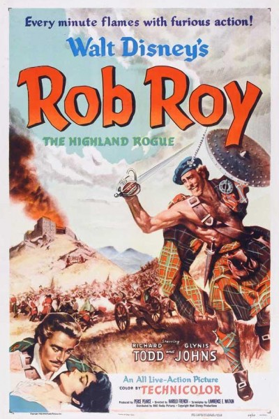 Caratula, cartel, poster o portada de Rob Roy, el gran rebelde