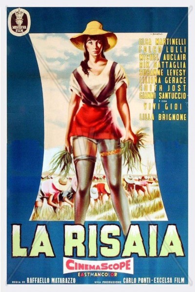 Caratula, cartel, poster o portada de La risaia