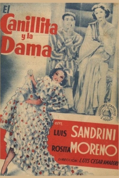 Caratula, cartel, poster o portada de El canillita y la dama (AKA La dama y el canillita)