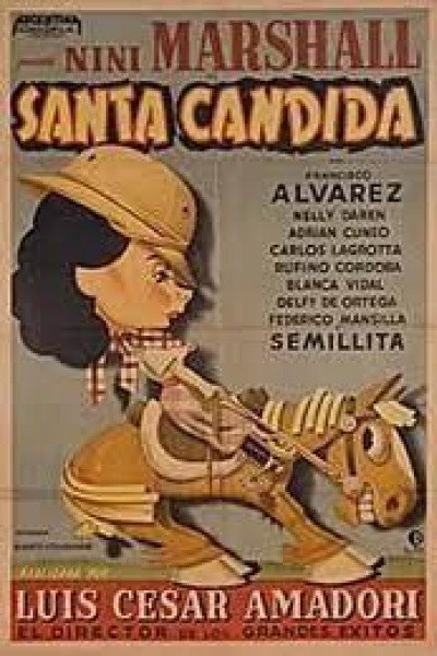 Caratula, cartel, poster o portada de Santa Cándida