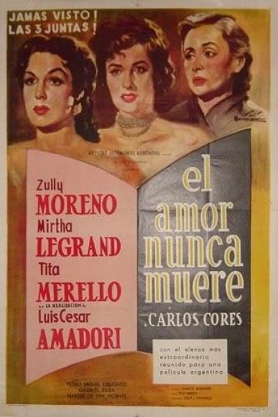 Caratula, cartel, poster o portada de El amor nunca muere