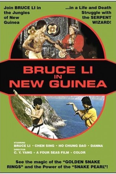 Caratula, cartel, poster o portada de Bruce Li en Nueva Guinea