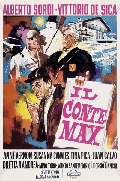 Caratula, cartel, poster o portada de El conde Max