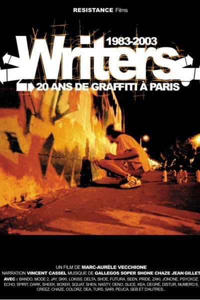 Caratula, cartel, poster o portada de Writers: 20 ans de graffiti à Paris
