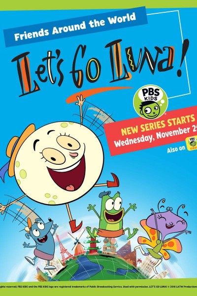 Caratula, cartel, poster o portada de Let\'s Go Luna!