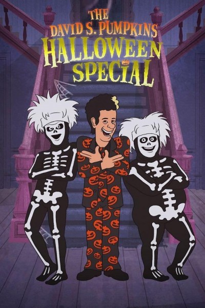 Cubierta de The David S. Pumpkins Halloween Special