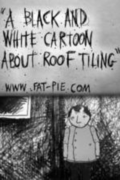 Cubierta de A Black and White Cartoon About Roof Tiling