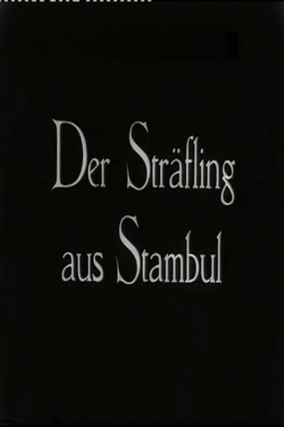 Cubierta de Der Sträfling aus Stambul