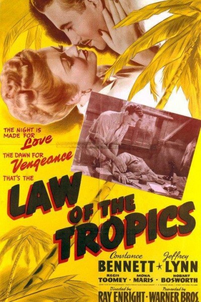 Caratula, cartel, poster o portada de Law of the Tropics