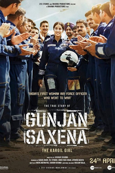 Caratula, cartel, poster o portada de Gunjan Saxena: The Kargil Girl