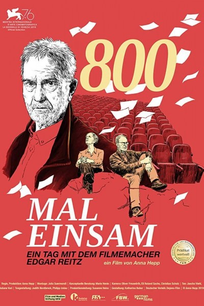 Cubierta de 800 Mal Einsam - ein Tag mit dem Filmemacher Edgar Reitz