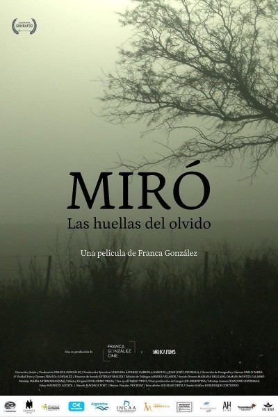 Caratula, cartel, poster o portada de Miró. Las huellas del olvido
