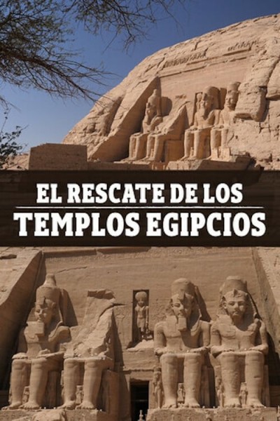 Caratula, cartel, poster o portada de El rescate de los templos egipcios