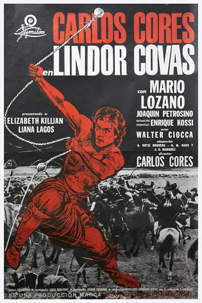 Caratula, cartel, poster o portada de Lindor Covas, el cimarrón